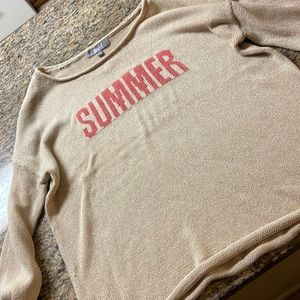 SUMMER sweater